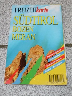 Südtirol, Bozen, Meran ; Sehenswürdigkeiten, Radwanderwege, Freizeiteinrichtungen, Museen, Kuriositäten (1:150 000) Freizeitkarte 1605