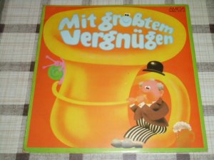 gebrauchter Tonträger – Mit größtem Vergnügen (AMIGA) / Vinyl record [Vinyl-LP] Rundfunk-Blasorchester Leipzig musiziert