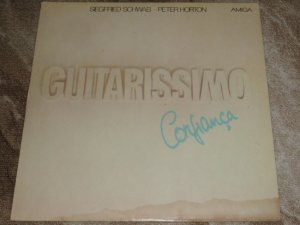 gebrauchter Tonträger – Siegfried Schwab & Peter Horton - Guitarissimo - Confianca - AMIGA - 8 55 953 [Vinyl, LP, Schallplatte, Album]