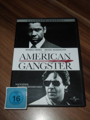 gebrauchter Film – Crowe, Russell und Denzel Washington – American Gangster (Extended Edition), DVD