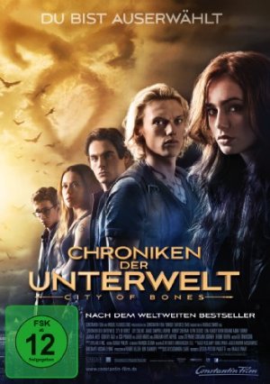 gebrauchter Film – Collins, Lily und Jamie Campbell Bower – Chroniken der Unterwelt - City of Bones (DVD)