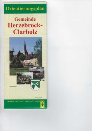 gebrauchtes Buch – Orientierungsplan Gemeinde Herzebrock-Clarholz. Maßstab: 1 : 28 000