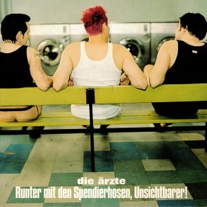 gebrauchter Tonträger – Die Ärzte – Runter mit den Spendierhosen, Unsichtbarer! (mit Booklet/Texten, alles in einer Plüschtasche)