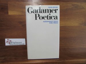 gebrauchtes Buch – Hans-Georg Gadamer – Poetica : ausgew. Essays.