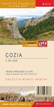 neues Buch – Hiking Map of the Cozia Mountains - Harta de drumetie a Masivului Cozia M 1:35.000