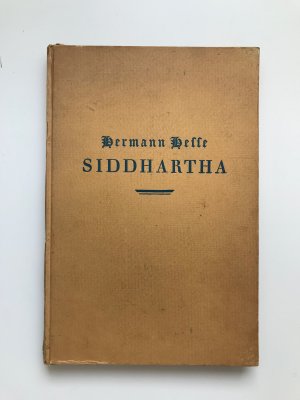 Siddhartha. Eine indische Dichtung