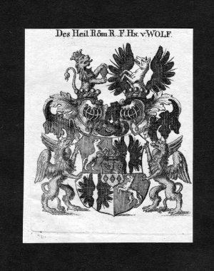 antiquarisches Buch – "Wolf" - Wolf Wolff Volfs Wappen Adel coat of arms heraldry Heraldik antiquarisches Buch – "Wolf" - Wolf Wolff Volfs Wappen Adel coat of arms heraldry Heraldik
