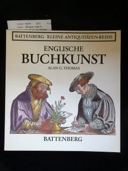 Englische Buchkunst. Battenberg - Kleine Antiquitätenreihe.