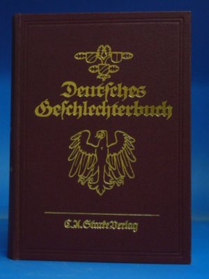 Niedersächsisches Geschlechterbuch Band 14 Deutsches Geschlechterbuch Band 167