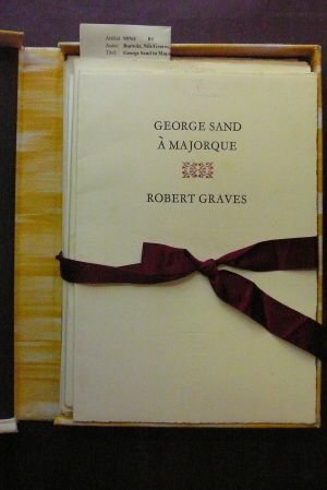 George Sand in Majorca (Texthefte auf Englisch/Französisch/Spanisch)