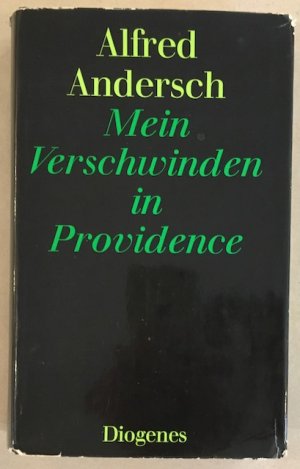 Mein Verschwinden in Providence.