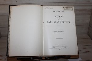 Die Therapie der Magen- und Darmkrankheiten