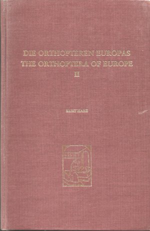 Die Orthopteren Europas II, Volume II