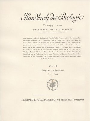 Handbuch der Biologie, Band I-IX