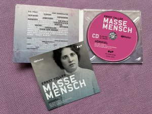 gebrauchtes Hörbuch – Ernst Toller – Masse – Mensch - Hörspiel (1 CD + Booklet)