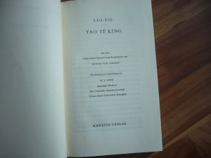 antiquarisches Buch – Lao-Tse – Tao te King  , 1959,