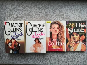 4 x erotische Romane von Jackie Collins