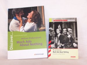 gebrauchtes Buch – Gocke, Rainer; Quabeck – Discover - William Shakespeare: Much Ado About Nothing Textband / + ein weiteres Buch