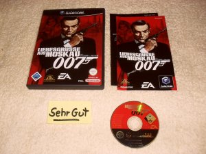 GameCube - James Bond 007 - Liebesgrüsse aus Moskau - Versandrabatt möglich !!!