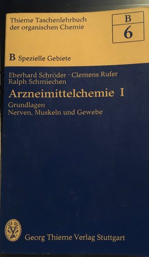 Arzneimittelchemie. Band 1: Grundlagen. Nerven, Muskeln und Gewebe. Band 2: Blut, Kreislauf und Niere, Verdauungs- und Respirationstrakt, Diagnostica, Hormone, Vitamine. Band 3: Chemotherapeutica.