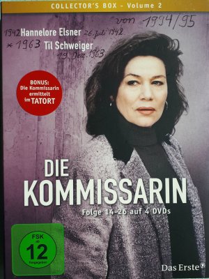 gebrauchter Film – Die Kommissarin Folge 14-26 auf 4 DVDs