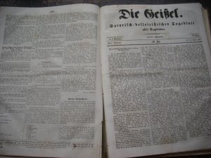 antiquarisches Buch – Johann Franz Böhringer  – Das freie Oesterreich - Die Geißel - 1849