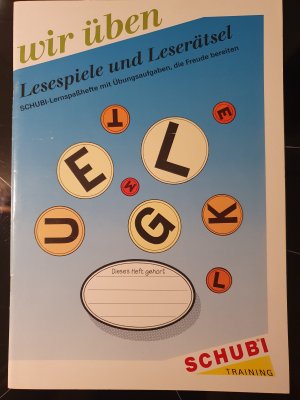 WIR ÜBEN     Lesespiele und Leserätsel