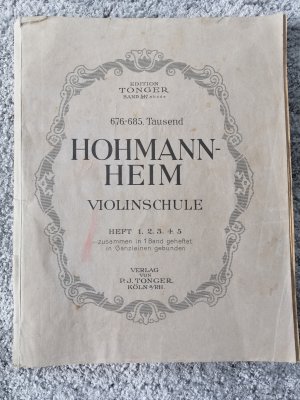 Hohmann-Heim Violinschule