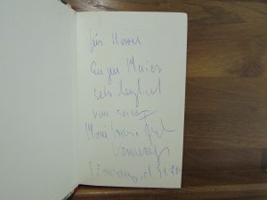 SIGNIERT Doktor med. Klaus Berg : Roman. /// Autogramm Autograph signiert signed signee