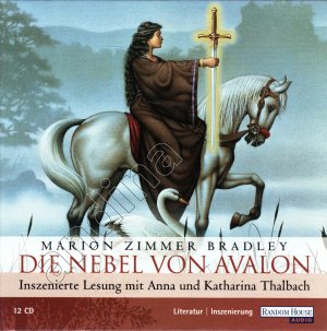 gebrauchtes Hörbuch – Marion Zimmer Bradley – Die Nebel von Avalon // Avalon 08 // Inszenierte Lesung mit Anna und Katharina Thalbach auf 12 CDs