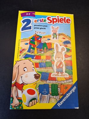 Ravensburger 23354 - Zwei erste Spiele, Mitbringspiel fuer 2-4 Spieler, Kinderspiel ab 3 Jahren, kompaktes Format, Reisespiel, Brettspiel