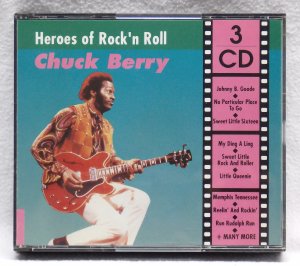 gebrauchter Tonträger – Chuck Berry - Heroes Of Rock'n Roll - 1990 - 3-CD-Box Rock'n'Roll m/vg+ – Heroes Of Rock'n Roll - 1990 - 3-CD-Box Rock'n'Roll m/vg+