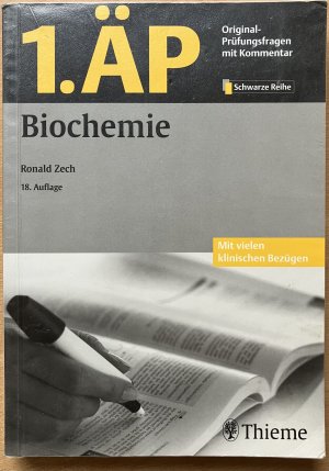 gebrauchtes Buch – Roland Zech – 1.ÄP - Biochemie