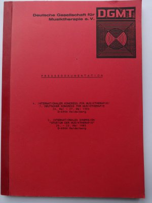 Pressedokumentation 4. Internationaler Kongress für Musiktherapie / 7. Deutscher Kongress für Musiktherapie 24. - 27. Mai 1985 Heidelberg 2. Internationales […]