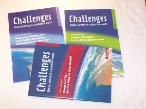 gebrauchtes Buch – Schnakenberg, Ulrich / Pottbäcker Kirstin / Katrin Kollmeyer – Challenges - Global learning in a globalised world / Modelle und Methoden - 3 Lehrerhefte