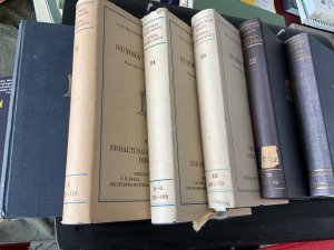 Summa Theologica Bände 7, 8, 24, 28, 29, 35