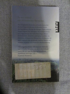 gebrauchtes Buch – Ryszard Kapuscinski – König der Könige - Eine Parabel der Macht