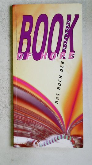 gebrauchtes Buch – BOOK OF HOPE. = Das Buch der Hoffnung