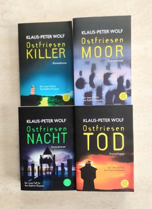 4 Ostfriesen Krimis - Ostfriesen Killer + Ostfriesen Moor + Ostfriesen Nacht + Ostfriesen Tod