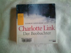 gebrauchtes Hörbuch – Charlotte Link – Der Beobachter - ehemaliges Büchereiexemplar