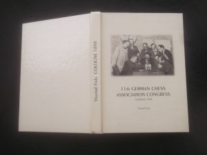 11. Schachkongress des Deutschen Schachbundes Köln 1898 ("German Chess Association Congress Cologne 1898", Schach, Schachturnier)