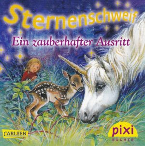 gebrauchtes Buch – Linda Chapmann & Milada Krautmann – Pixi Bücher:  Sternenschweif - Ein zauberhafter Ausritt ( Pixi Serie 203 - Nr. 1828 )