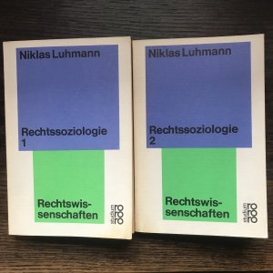 Rechtssoziologie 1 & 2 [2 Bände]