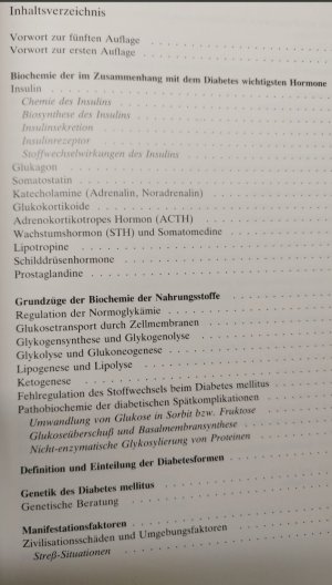 gebrauchtes Buch – Platon Petrides, Ludwig Weiss – Diabetes mellitus : 5., neubearbeitete Auflage