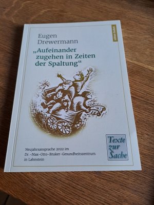 Aufeinander zugehen in Zeiten der Spaltung“ - Neujahrsansprache 2022 im Dr.-Max-Otto-Bruker-Gesundheitszentrum in Lahnstein