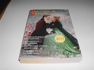 gebrauchtes Buch – Herries, Anne; Kelly – Weihnachtsküsse auf Banford Hall / Schneesturm der Gefühle / Ein Viscount unterm Mistelzweig / Fest der Liebe für Lady Juliet (Historical Saison 77)