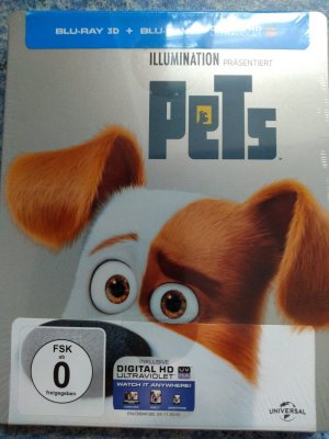 neuer Film – Chris Renaud – Pets Steelbook