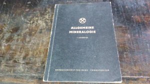 antiquarisches Buch – Friedrich Leutwein – Allgemeine Mineralogie, 1.Lehrbrief