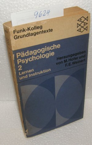 gebrauchtes Buch – Pädagogische Psychologie 2 - Lernen und Instruktion