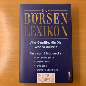 gebrauchtes Buch – Friedhelm Busch, Werner Esser – Das Börsen-Lexikon